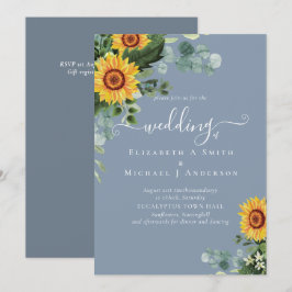 Rústicos Girassóis Eucalyptus Deixa Casamento