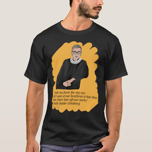 Ruth Bader Ginsburg Classic T-Shirt (Frente)