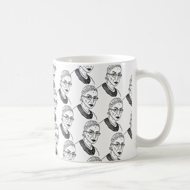 Ruth Bader Ginsburg que repete a caneca de Ruth (Direita)