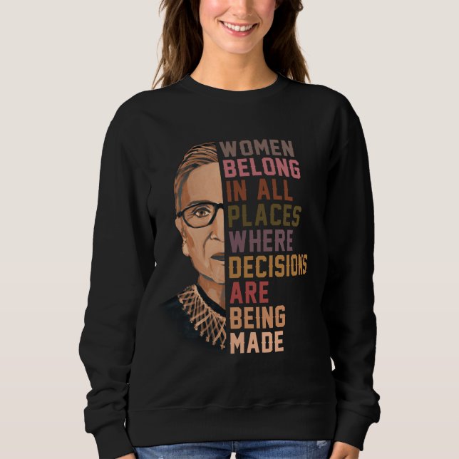 Ruth Bader Ginsburg RBG T-Shirt (Frente)