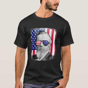 Rutherford B Hayes Camisa da bandeira dos EUA 4 de