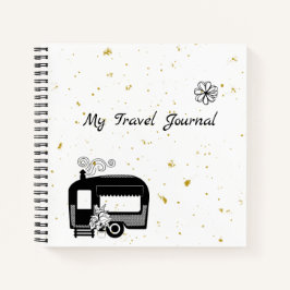RV preto branco e ouro - Meu diário de Viagem