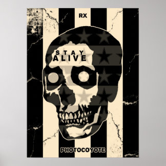 Rx & Photocoyote STAY VIVE Poster