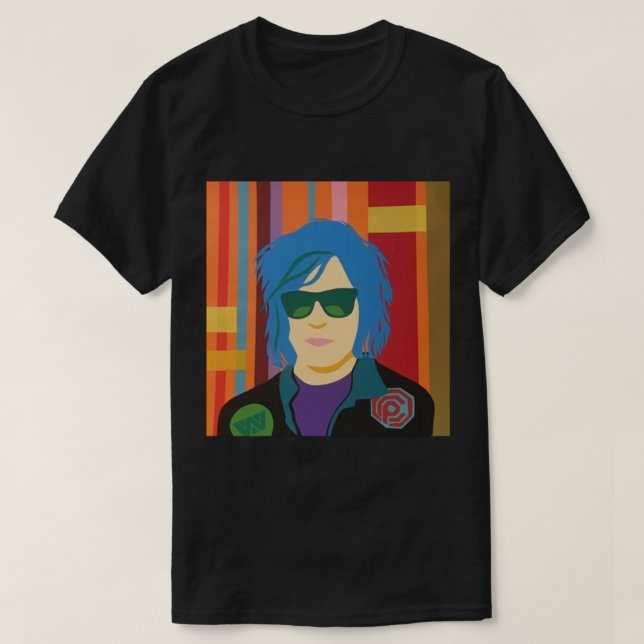 Ryan Adams Pop Art Premium T-Shirt (Frente do Design)