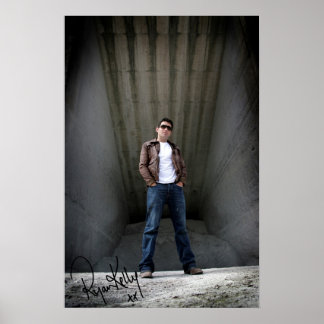 Ryan Kelly Music - Poster "assinado" - Armazém