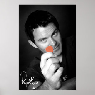 Ryan Kelly Music - Poster "assinado" - Escolha