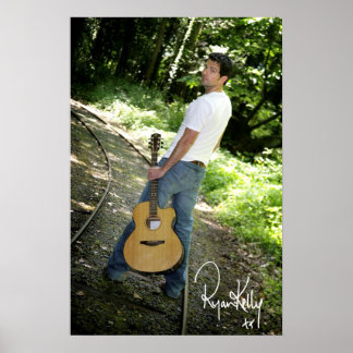 Ryan Kelly Music - Poster "assinado" - Rastreios