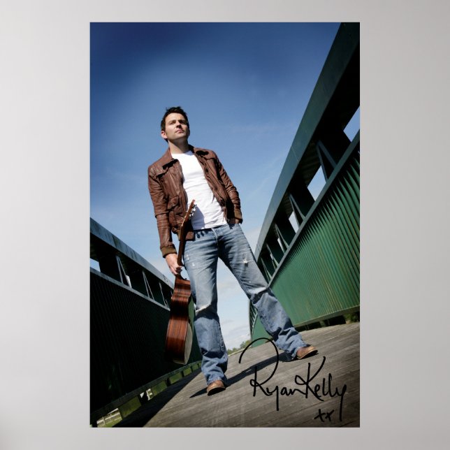 Ryan Kelly Music - Poster - Ponte - "Assinada" (Frente)