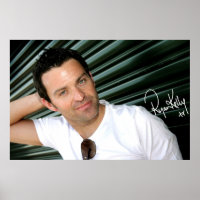 Ryan Kelly Music - Poster - Verde - "Assinado"