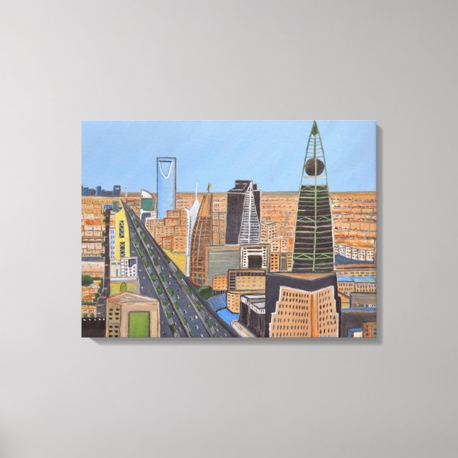 Ryjadh, canvas da Arábia Saudita (Frente)