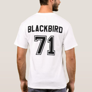 S-71 T-shirt masculina travada com Impressão - Pr