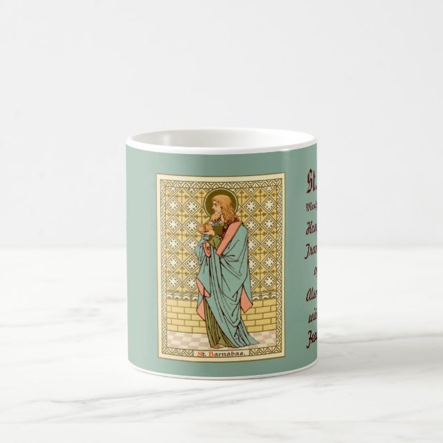 S. Barnabé o Apóstolo (RLS 02) Caneca de Café 1 (Centro)