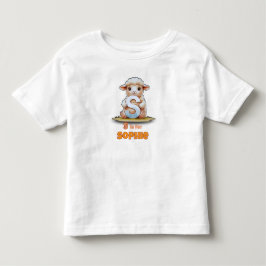 S é para Sophie - Camiseta Personalizada para Cria