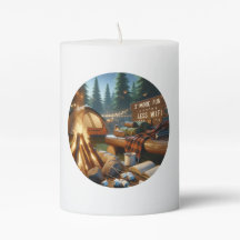 S’more Fun Camping Candle – Cozy Rustic Decor