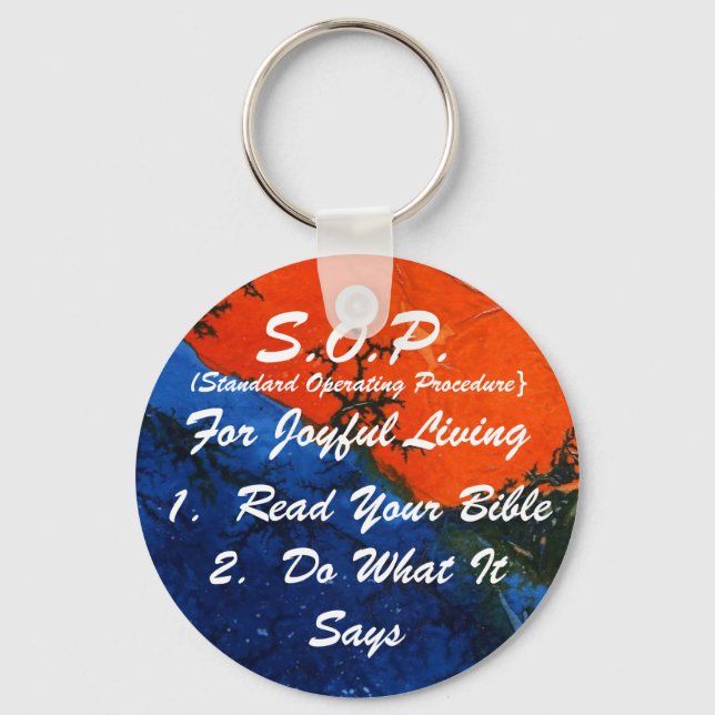 S.O.P. para Chaveiro alegre (Frente)