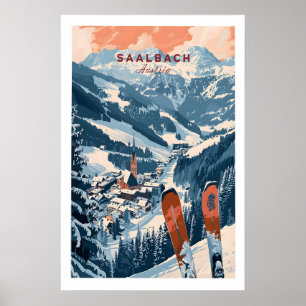 Saalbach Impressão Áustria 1