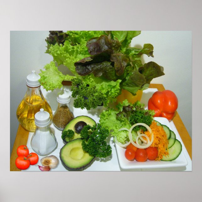 SAALTHY SALAD ~ POSTER (Frente)