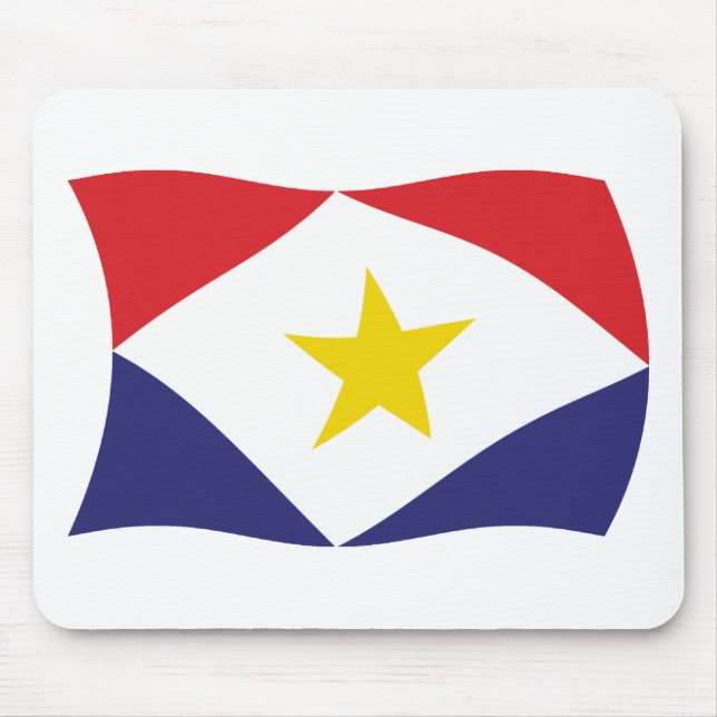 Saba Flag Mousepad (Frente)