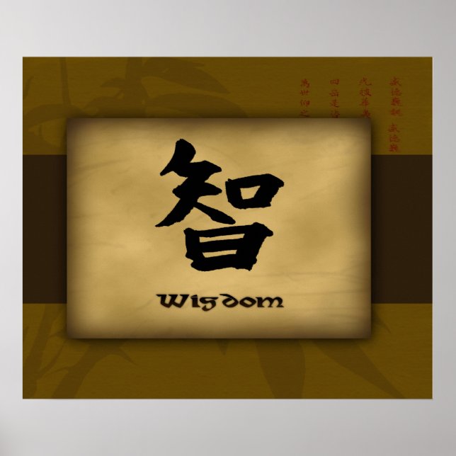 Sabedoria chinesa Poster (Frente)