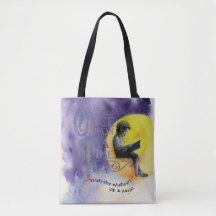 Sabedoria de um sábio, Shoulder Tote Bag