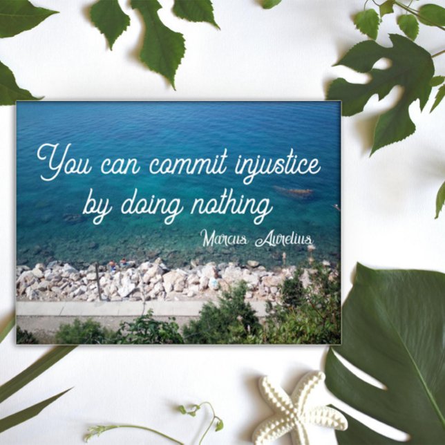 Sabedoria latina dizendo poster da justiça (Criador carregado)