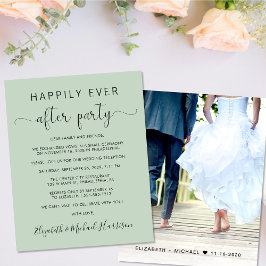 Sábio de Casamento de Orçamento Verde Feliz Sempre