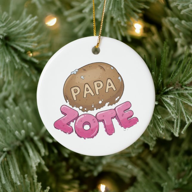Sabonete Papa Zote Espanhol Enfeite (Árvore)