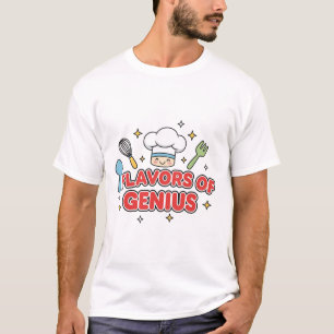 Sabores de Gênio – Camiseta de Criatividade do Che