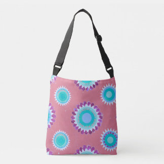 Saca de Tote de Padrão Floral Alegre – Colorido