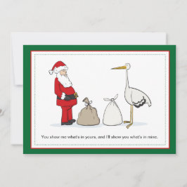 Sacks Gravidez Sacks de Anúncio de Natal