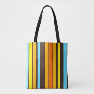 Saco Colorido de Tote Stripe