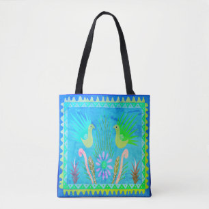 Saco de Banja Birds Vintage Tote