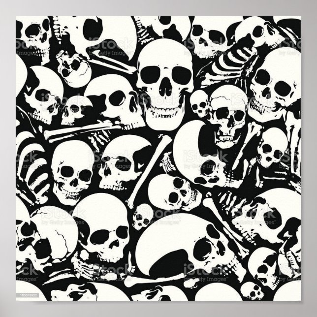 Saco de Bones Poster (Frente)