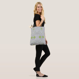 saco de compras verde Tote