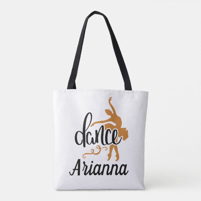 Saco de dança de bolsa fofo personalizado (Verso)