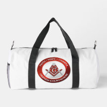 Saco de ginástica maçônico vermelho