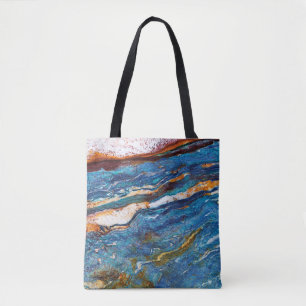 Saco de Tote All-Over-Impressão de Padrão de Ped