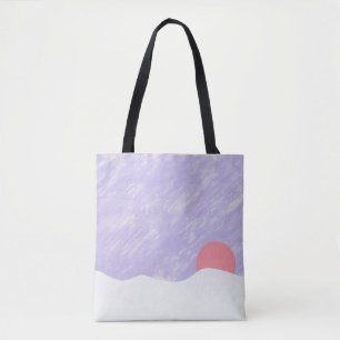 Saco de Tote com Cena Sunset