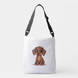 Saco de Tote com Dachshund fofo