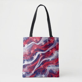 Saco de Tote com design de Bandeira Americana