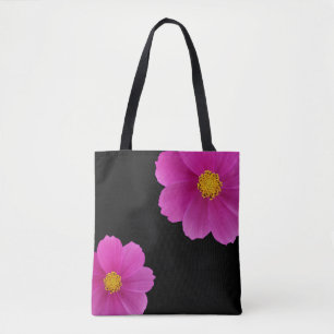 Saco de Tote das Flores Rosa