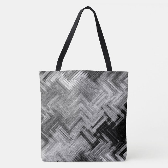 Saco de Tote de Aço Bruto (Frente)