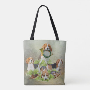 Saco de tote de beagle