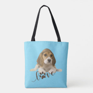 Saco de tote de beagle