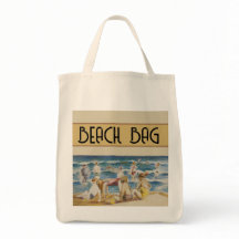 saco de tote de bolsa de praia