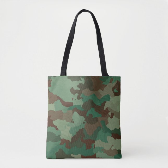 saco de tote de camuflagem militar (Frente)