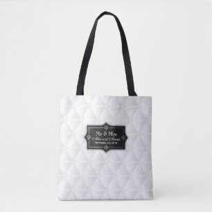 Saco de Tote de Casamento Personalizado Luxuoso