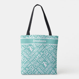 Saco de Tote de Dança de Salão Personalizado