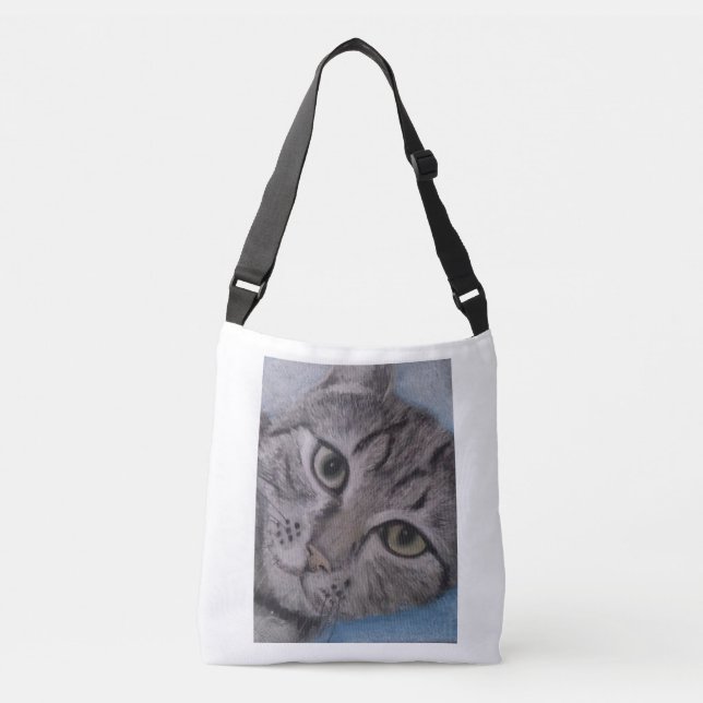 Saco de tote de gato (Frente)