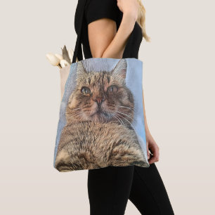 Saco de Tote de Gato Majestoso